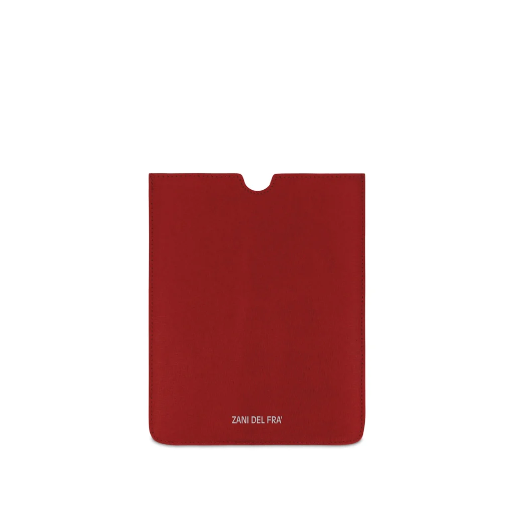 P401PS648_7.webp Sleeve porta tablet in pelle personalizzabile con logo aziendale stampa a caldo o a secco